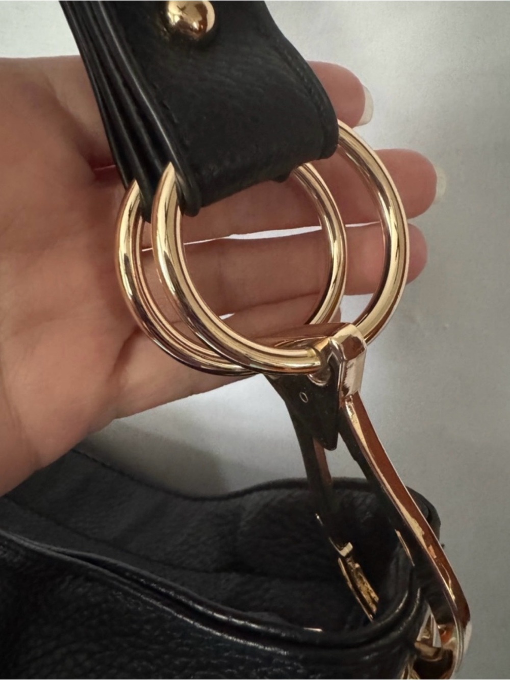 Montana West Leather Shoulder Bag with Gold Hardware. NWOT - Picture 5 of 5
